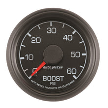 Laden Sie das Bild in den Galerie-Viewer, Autometer Factory Match Ford 52.4mm Mechanical 0-60 PSI Boost Gauge