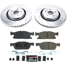 Carica l&#39;immagine nel visualizzatore di Gallery, Power Stop 2019 Ford Edge Front Z23 Evolution Sport Brake Kit