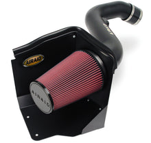 Cargar imagen en el visor de la galería, Airaid 2005 Chevy HD Duramax 6.6L (Tall Hood Only) CAD Intake System w/ Tube (Oiled / Red Media)