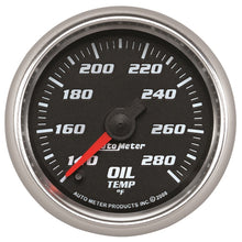 Charger l&#39;image dans la galerie, Autometer Pro-Cycle Gauge Oil Temp 2 1/16in 140-280f Digital Stepper Mo