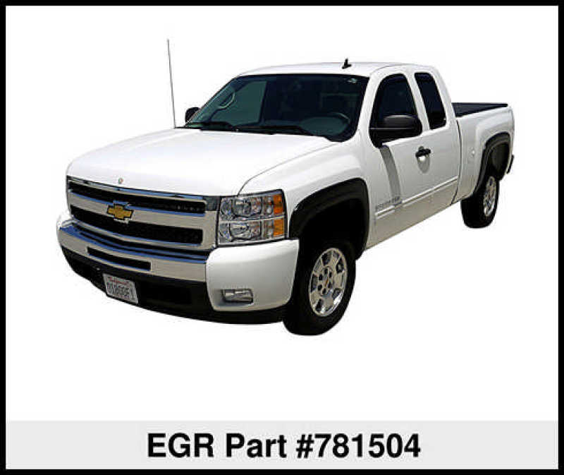 EGR 07-13 Chev Silverado 6-8ft Bed OEM Look Fender Flares - Set