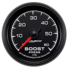 Laden Sie das Bild in den Galerie-Viewer, Autometer ES 52mm 0-60 PSI Mechanical Boost Gauge