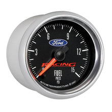 Laden Sie das Bild in den Galerie-Viewer, Autometer Ford Racing 52mm Digital Stepper Motor 15PSI Fuel Pressure Gauge