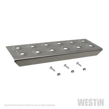 गैलरी व्यूवर में इमेज लोड करें, Westin 11in Step Plate w/screws (Set of 2)- Stainless Steel