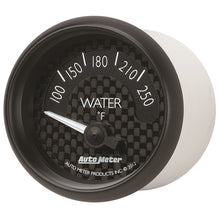 Laden Sie das Bild in den Galerie-Viewer, Autometer GT Series 52mm Short Sweep Electronic 100-250 Deg F Water Temperature