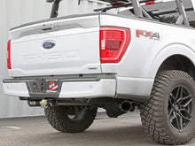 Carica l&#39;immagine nel visualizzatore di Gallery, aFe Gemini XV 3in 304 SS Cat-Back Exhaust 2021 Ford F-150 V6 2.7L/3.5L (tt)/V8 5.0L w/ CO Black Tips