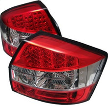 Cargar imagen en el visor de la galería, Spyder Audi A4 02-05 LED Tail Lights Red Clear ALT-YD-AA402-LED-RC