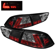 Load image into Gallery viewer, Spyder Mitsubishi Lancer/Evolution X 08-14 LED Tail Lights Blk ALT-YD-MITEVO1008-LED-BK