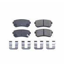 Load image into Gallery viewer, Power Stop 06-08 Hyundai Accent Rear Z17 Evolution Ceramic Brake Pads w/Hardware