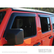 गैलरी व्यूवर में इमेज लोड करें, Westin 2018-2019 Jeep Wrangler JL Unlimited Wade Slim Wind Deflector 4pc - Smoke