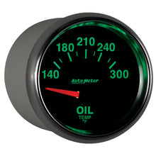 Laden Sie das Bild in den Galerie-Viewer, Autometer GS 52mm 140-300 Deg F Short Sweep Electronic Oil Temperature Gauge