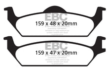 Charger l&#39;image dans la galerie, EBC 03-04 Dodge Dakota 2WD 3.9 Greenstuff Rear Brake Pads