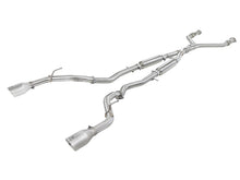 Cargar imagen en el visor de la galería, aFe Takeda 2.5in 304 SS Cat-Back Exhaust System w/ Polished Tips 16-18 Infiniti Q50 V6-3.0L (tt)