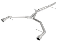 Load image into Gallery viewer, aFe MACHForce XP 3in-2.5in SS Exhaust Axle-Back 17-19 Audi A4 (B9) L4-2.0L (t) - Polished