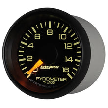 Laden Sie das Bild in den Galerie-Viewer, Autometer Factory Match GM 2-1/16in 1600 Degree Electric Pyrometer (EGT) Gauge