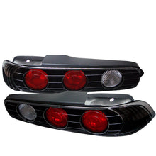 Charger l&#39;image dans la galerie, Spyder Acura Integra 94-01 2Dr Euro Style Tail Lights Black ALT-YD-AI94-BK