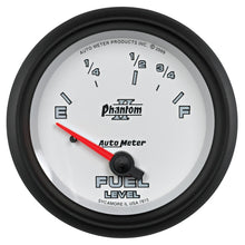 Charger l&#39;image dans la galerie, Autometer Phantom II 2-5/8in / 73 Ohms Empty - 10 Ohms Full Electrical Fuel Level Gauge