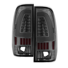 Carica l&#39;immagine nel visualizzatore di Gallery, xTune Ford F150 Styleside 97-03 Light Bar LED Tail Lights - Smoke ALT-ON-FF15097-LBLED-SM