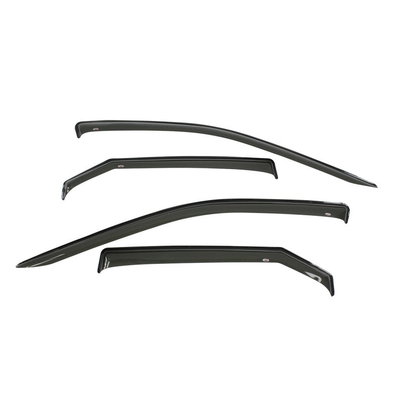 Westin 2015-2017 Toyota Camry Wade Slim Wind Deflector 4pc - Smoke