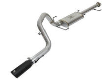 Carica l&#39;immagine nel visualizzatore di Gallery, aFe MACH Force Xp 3in SS Cat-Back Single Rear Exit Exhaust w/Black Tips 07-14 Toyota FJ Cruiser