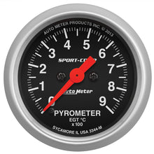 Laden Sie das Bild in den Galerie-Viewer, Autometer Sport-Comp 52.4mm 0-900 Deg C Electronic Pyrometer Gauge