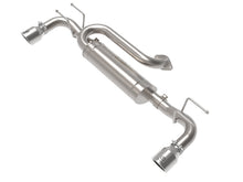 Carica l&#39;immagine nel visualizzatore di Gallery, aFe 19-22 Mazda 3 L4 2.5L Takeda 3in to 2-1/2in 304 Stainless Steel Axle-Back Exhaust w/Polished Tip