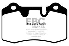 Charger l&#39;image dans la galerie, EBC 04-12 Aston Martin DB9 5.9 Redstuff Rear Brake Pads