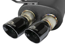 Cargar imagen en el visor de la galería, aFe MACH Force-Xp 2-1/2in 304 SS Cat-Back Exhaust w/ Black Tips 05-08 BMW Z4 M Coupe (E86) L6 3.2L