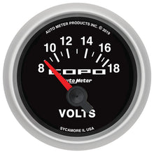 Carica l&#39;immagine nel visualizzatore di Gallery, Autometer 52mm 18V Electric Voltmeter Chevrolet COPO Camaro