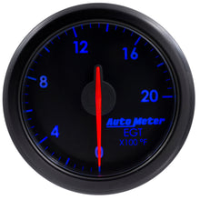 गैलरी व्यूवर में इमेज लोड करें, Autometer Airdrive 2-1/16in EGT Gauge 0-2000 Degrees F - Black