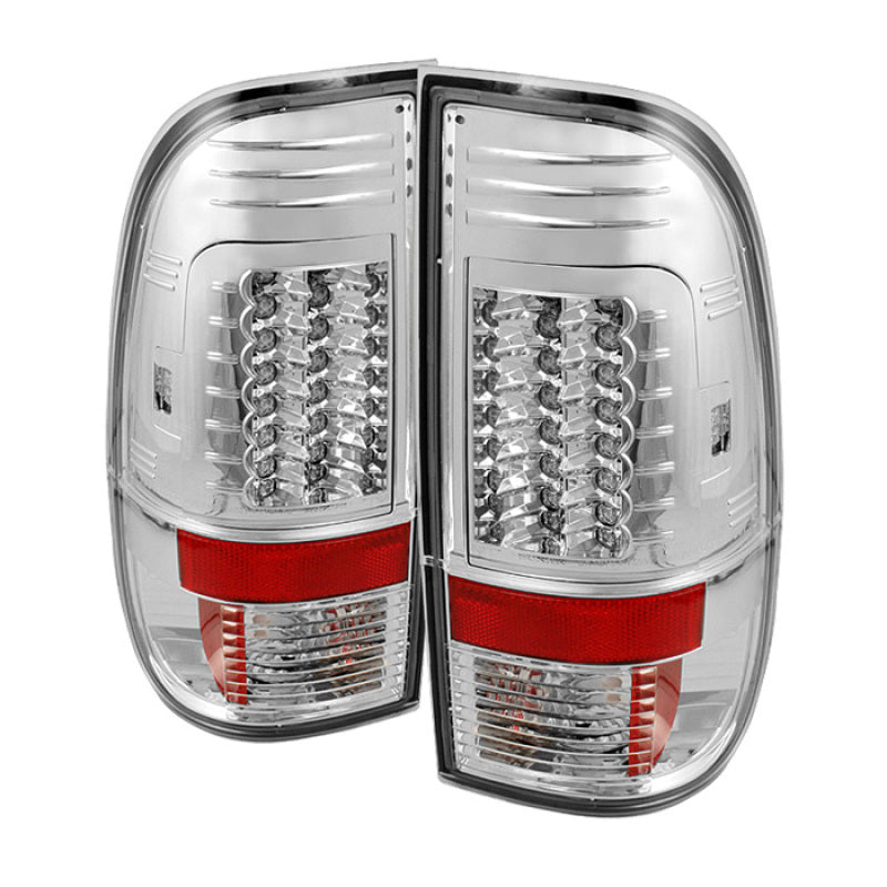 Spyder Ford F150 Styleside 97-03/F250 Version 2 LED Tail Lights Chrm ALT-YD-FF15097-LED-G2-C