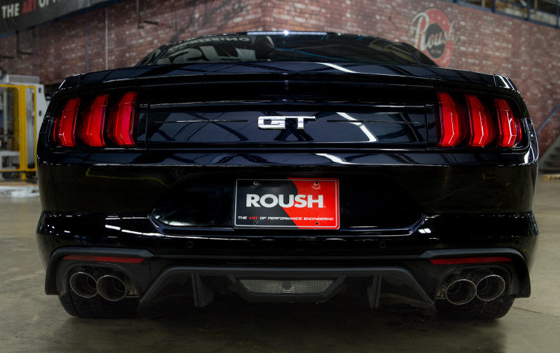 ROUSH 2018-2019 Ford Mustang 5.0L V8 Active Lite Exhaust Kit