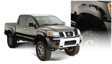 Cargar imagen en el visor de la galería, Bushwacker 04-15 Nissan Titan Pocket Style Flares 2pc 67.1/78.9/84/96in - Black