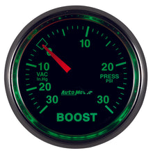 Laden Sie das Bild in den Galerie-Viewer, Autometer GS 30inhg-30PSI Digital Vac/Boost Gauge