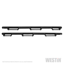 Carica l&#39;immagine nel visualizzatore di Gallery, Westin/HDX 99-16 Ford F-250/350 Crew Cab (6.75ft Bed) Stainless Drop Nerf Step Bars - Textured Black