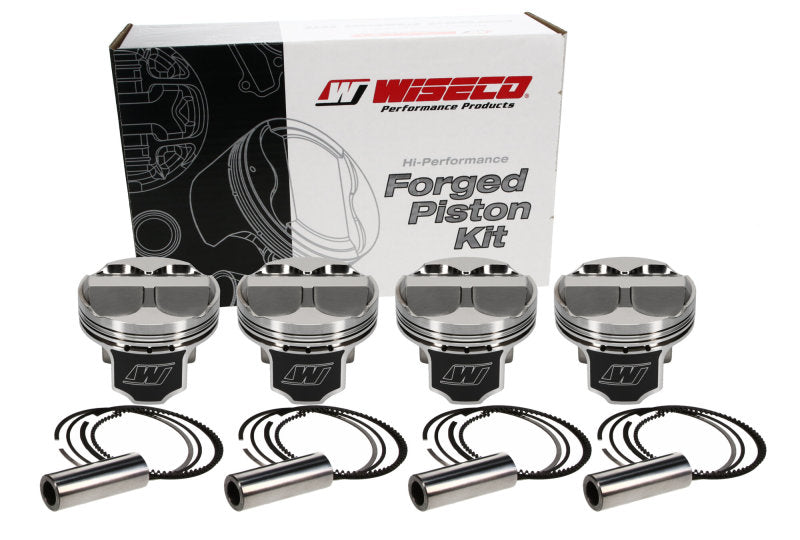 Wiseco Acura 4v Domed +8cc STRUTTED 87.50MM Piston Shelf Stock Kit