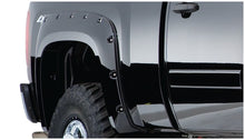 गैलरी व्यूवर में इमेज लोड करें, Bushwacker 07-13 Chevy Silverado 1500 Fleetside Pocket Style Flares 2pc 69.3in Bed - Black