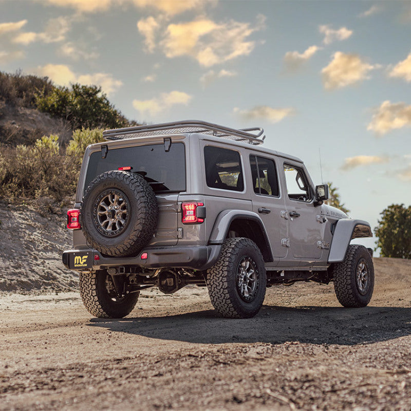 MagnaFlow Cat-Back 2021 Jeep Wrangler 6.4L Rock Crawler Series Dual Exit Stainless Exhaust