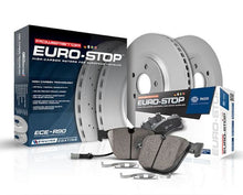 Charger l&#39;image dans la galerie, Power Stop 17-21 Mercedes-Benz C43 AMG Rear Eurostop Brake Kit