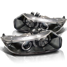 Cargar imagen en el visor de la galería, Spyder Honda Civic 06-08 2Dr Projector Headlights LED Halo Black High H1 Low H1 PRO-YD-HC06-2D-HL-BK