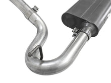 Laden Sie das Bild in den Galerie-Viewer, aFe Scorpion Exhaust System Cat Back 2.5in Aluminized Hi-Tuck 07-18 Jeep Wrangler JK V6 3.6/3.8L