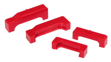 Charger l&#39;image dans la galerie, Prothane 88-98 Chevy Truck Small Block Radiator Insolators - Red