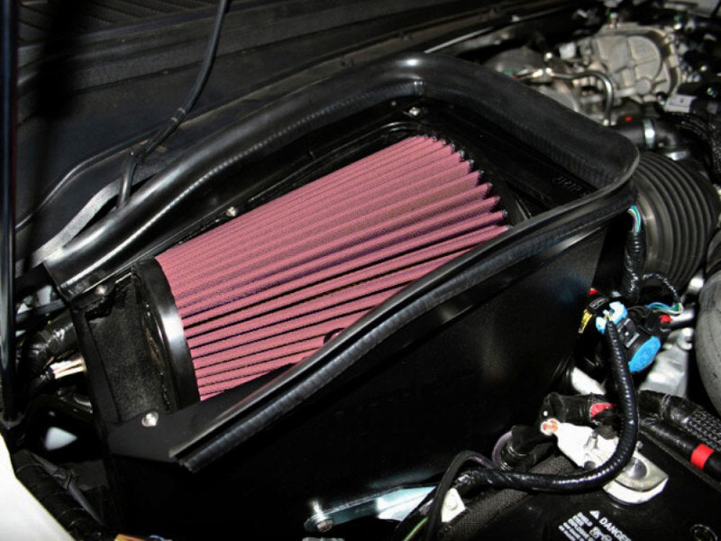 Airaid 08-10 Ford F-250/350 6.4L Power Stroke DSL MXP Intake System w/o Tube (Oiled / Red Media)