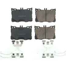 Charger l&#39;image dans la galerie, Power Stop 17-18 Mercedes-Benz C43 AMG Front Z17 Evolution Ceramic Brake Pads w/Hardware