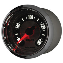 Cargar imagen en el visor de la galería, Autometer American Muscle 52mm Full Sweep Electric 100-260 Deg F Transmission Temperature Gauge