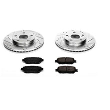 Charger l&#39;image dans la galerie, Power Stop 02-06 Toyota Camry Front Z23 Evolution Sport Brake Kit