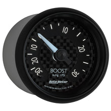 Laden Sie das Bild in den Galerie-Viewer, Autometer GT Series 52mm Mechanical 30 In Hg/30 psi Vacuum/Boost Gauge