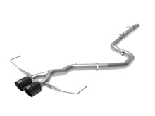 Charger l&#39;image dans la galerie, aFe Takeda Exhaust Cat-Back 19-20 Hyundai Veloster 304SS Black Dual Tips Exhaust