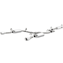 Cargar imagen en el visor de la galería, MagnaFlow 12 Chevy Impala V6 3.6L Dual Split Rear Exit Stainless Cat Back Perf Exhaust