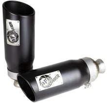 गैलरी व्यूवर में इमेज लोड करें, aFe MACH Force-XP 4-1/2in Steel OE Replacement Exhaust Tips - 2021+ Dodge Ram (5.7L V8) - Black